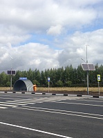 Автономный осветительный комплекс ПЕШЕХОДНЫЙ ПЕРЕХОД-ОСТАНОВКA